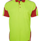 HI VIS S/S ARM PANEL POLO 6AP4S Panel design