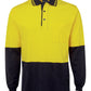HI VIS L/S COTTON POLO 6CPHL Hi Vis Cotton Polo