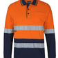 HI VIS (D+N) L/S COTTON POLO 6DCPL .