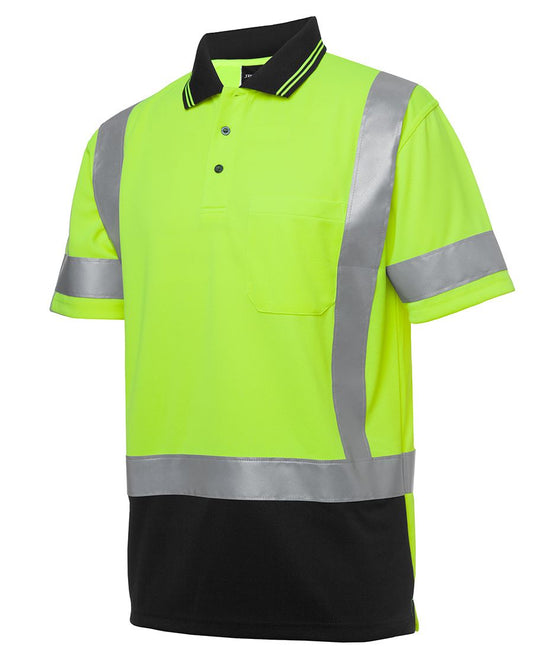 HI VIS S/S D+N H PATTERN TRAD POLO 6DHS