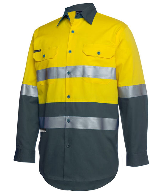 HI VIS L/S (D+N) 150G WORK SHIRT 6DNWL