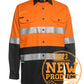 HI VIS L/S (D+N) 150G WORK SHIRT 6DNWL