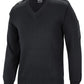 KNITTED EPAULETTE JUMPER 6EJ Hardworking style