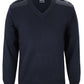 KNITTED EPAULETTE JUMPER 6EJ Hardworking style