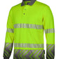 HI VIS L/S ARROW SUB POLO WITH SEGMENTED TAPE 6HAL