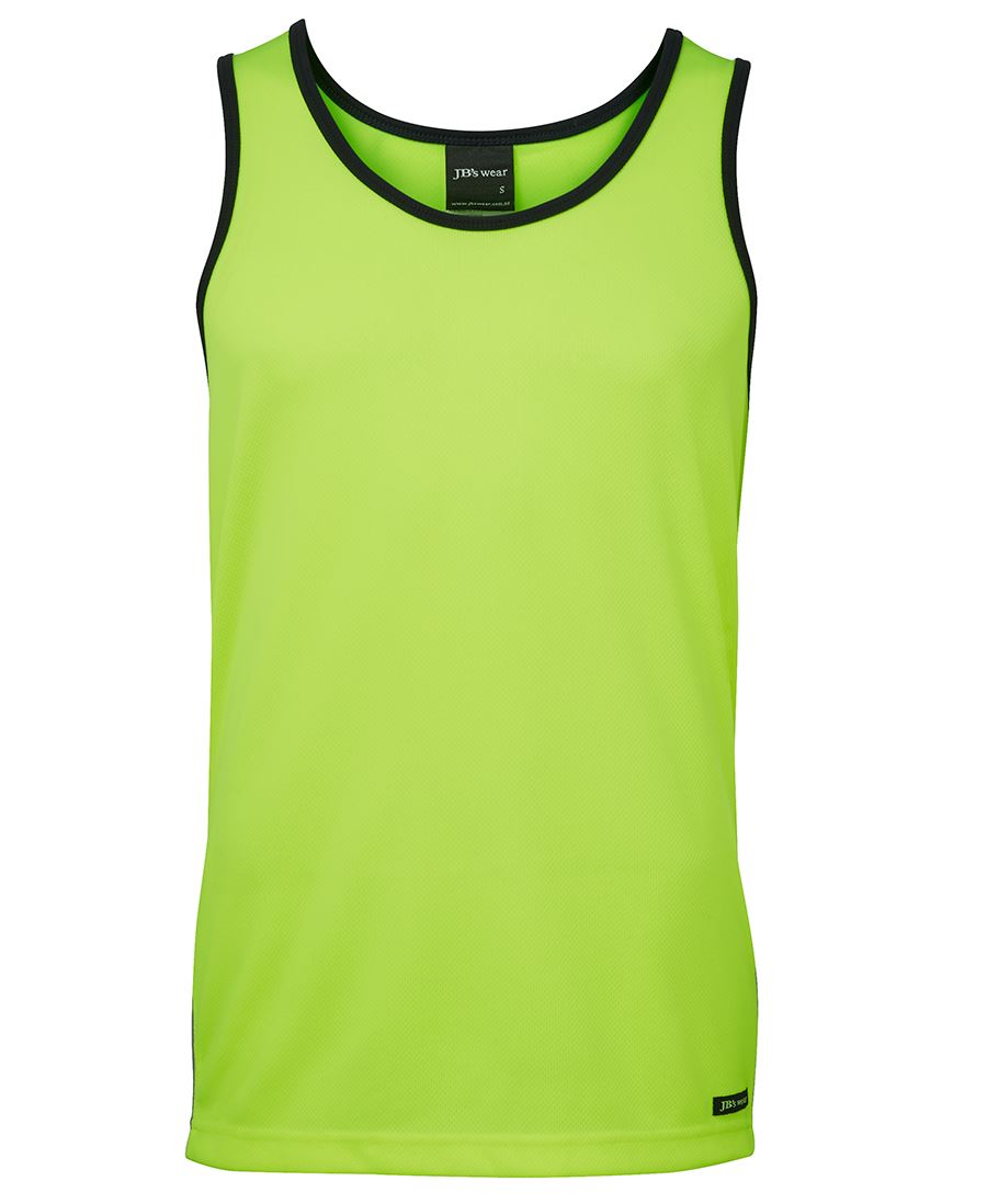 HI VIS 4602.1 CONTRAST SINGLET 6HCS4 Cool and fresh