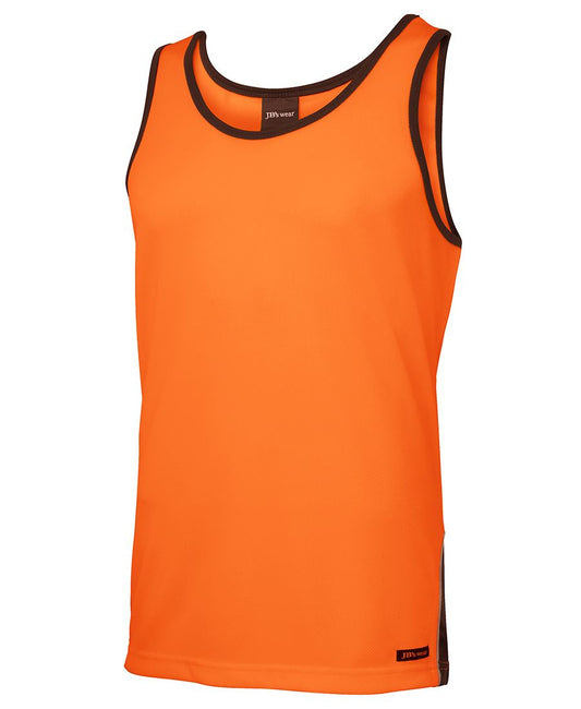 HI VIS 4602.1 CONTRAST SINGLET 6HCS4 Cool and fresh