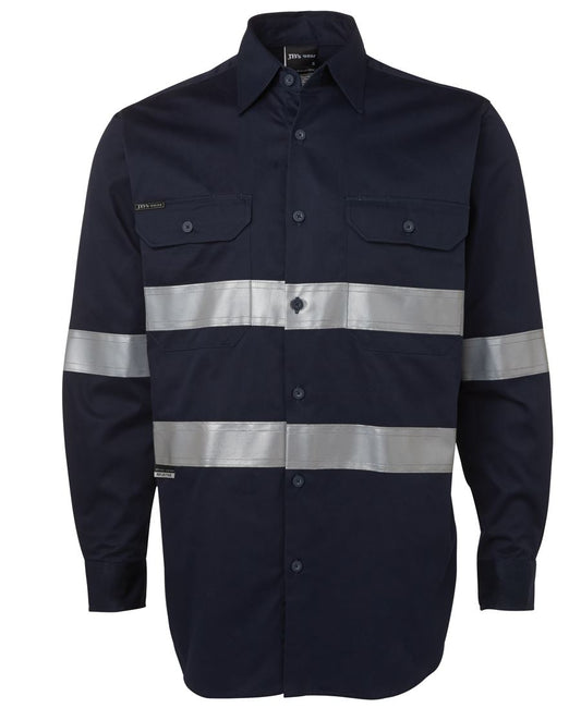 L/S 190G WORK SHIRT WITH REFLECTIVE TAPE 6HDNL