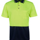 HI VIS JACQUARD NON CUFF POLO 6HJNC