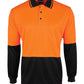 HI VIS L/S JACQUARD POLO 6HJNL Hi Vis Knit Comfort