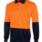 HI VIS L/S JACQUARD POLO 6HJNL Hi Vis Knit Comfort