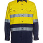 HI VIS (D+N) L/S 190G WORK SHIRT 6HLS Constructed for safety