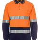 HI VIS L/S (D+N) COTTON BACK POLO