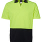 HI VIS S/S NON BUTTON POLO