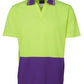 HI VIS S/S NON BUTTON POLO 6HNB Non Button Style