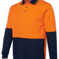 HI VIS L/S COTTON BACK POLO 6HPL Comfortable safety polo