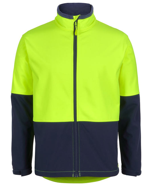 HI VIS THREE LAYER SOFTSHELL JACKET 6HRJ