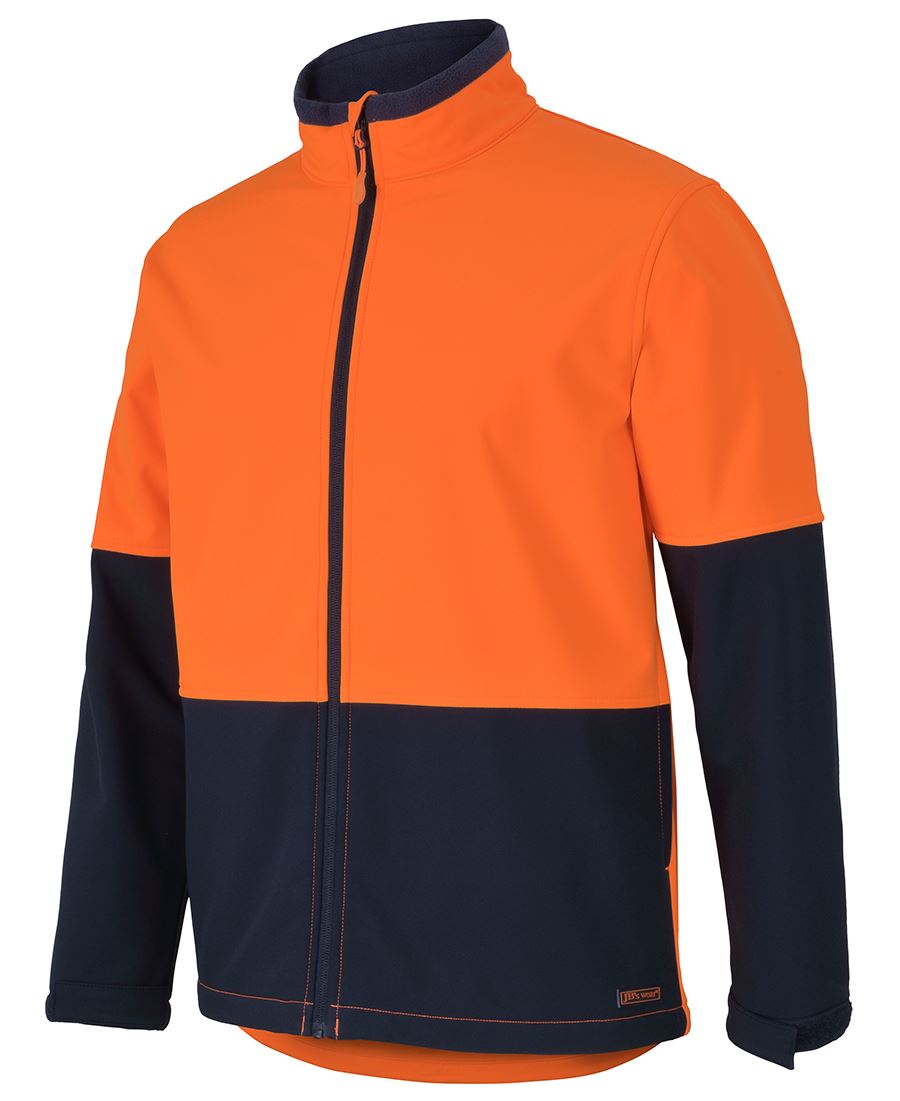 HI VIS THREE LAYER SOFTSHELL JACKET 6HRJ