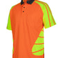 HI VIS S/S SPIDER POLO 6HSP Hi Vis raglan