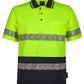 HI VIS S/S SEGMENTED TAPE POLO 6HSST
