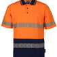 HI VIS S/S SEGMENTED TAPE POLO 6HSST