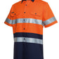 HI VIS S/S (D+N) 190G WORK SHIRT 6HSS