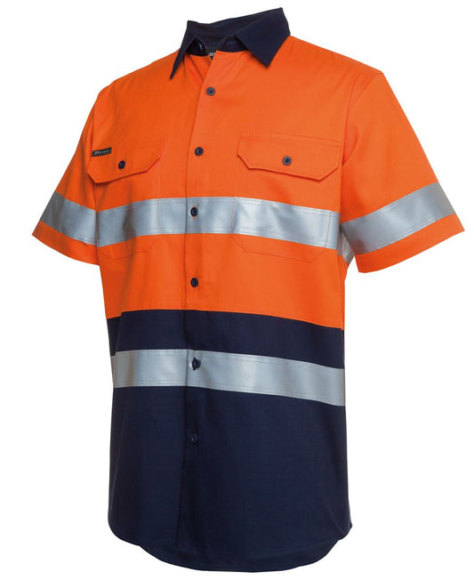 HI VIS S/S (D+N) 190G WORK SHIRT 6HSS
