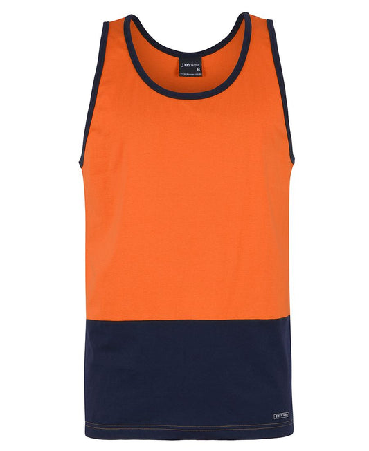 HI VIS COTTON SINGLET 6HTCS