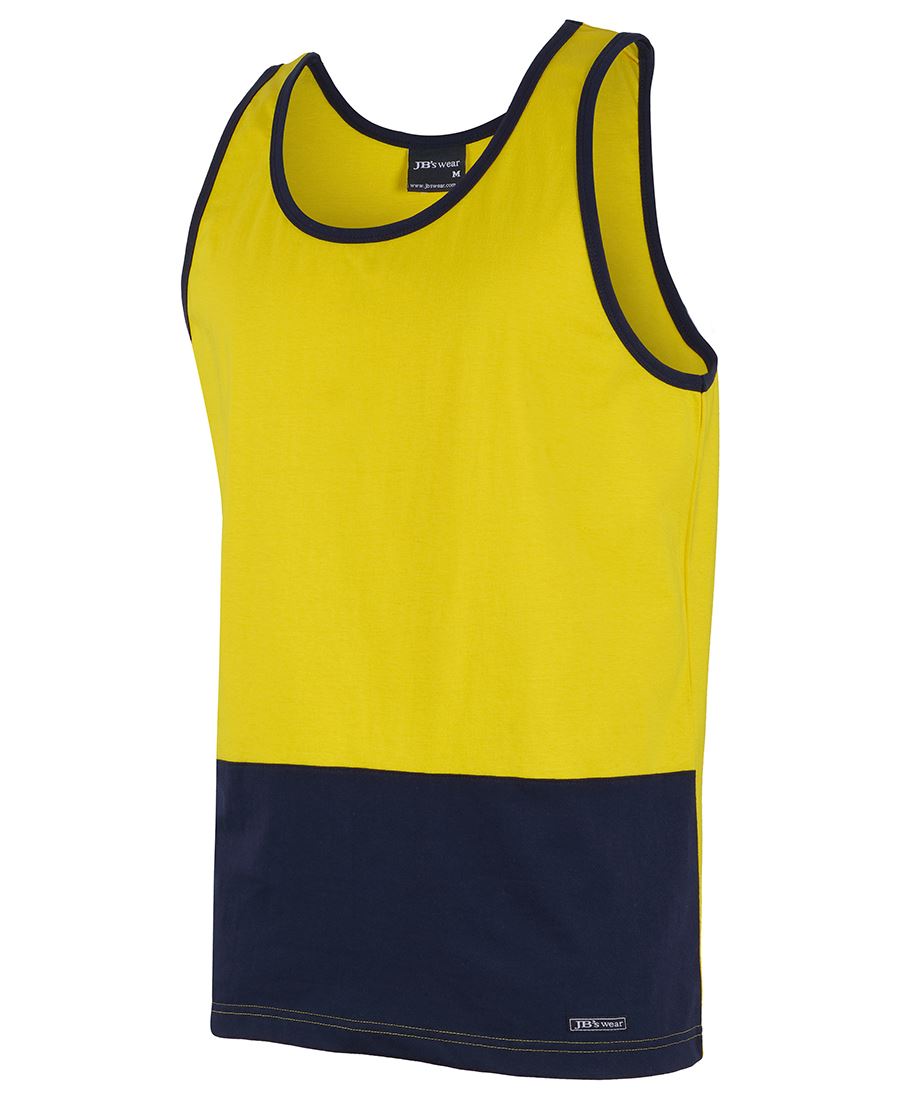 HI VIS COTTON SINGLET 6HTCS