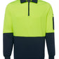 HI VIS 1/2 ZIP FLEECY 6HVFH