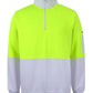 HI VIS 1/2 ZIP FLEECY 6HVFH