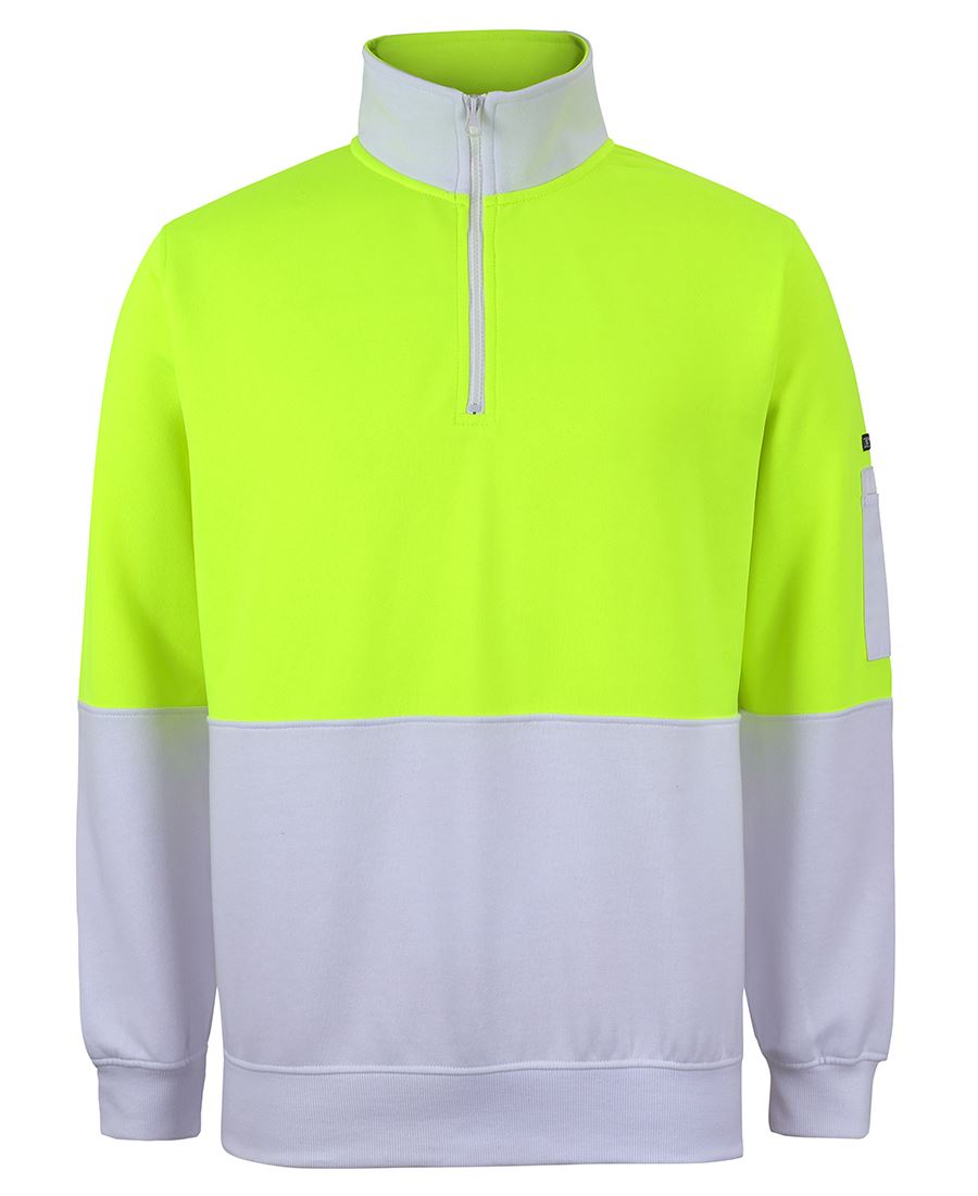 HI VIS 1/2 ZIP FLEECY 6HVFH