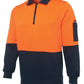 HI VIS 1/2 ZIP FLEECY 6HVFH