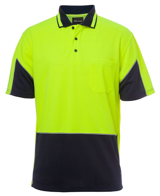 HI VIS S/S GAP POLO 6HVGS In the detail