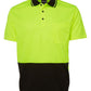 ADULTS AND KIDS HI VIS NON CUFF TRADITIONAL POLO 6HVNC