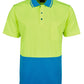 ADULTS AND KIDS HI VIS NON CUFF TRADITIONAL POLO 6HVNC