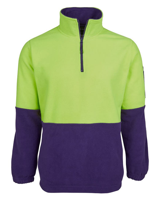 HI VIS 1/2 ZIP POLAR FLEECE 6HVPF
