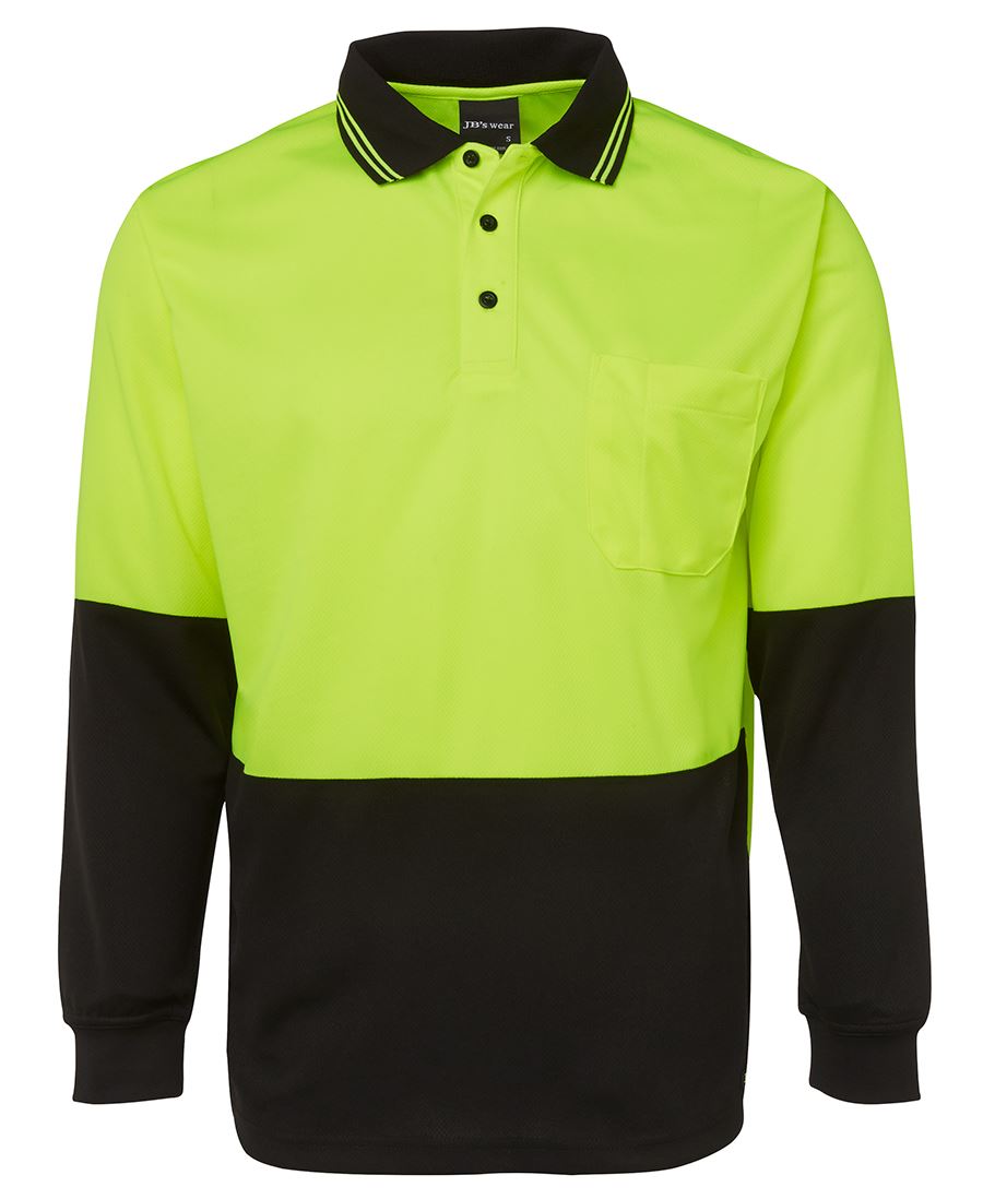 HI VIS L/S TRADITIONAL POLO 6HVPL A smart choice
