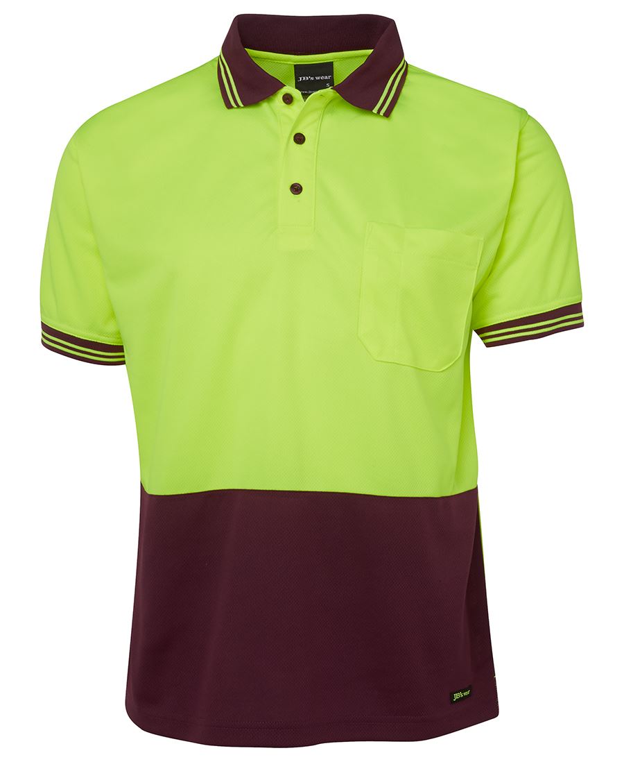 HI VIS S/S TRADITIONAL POLO 6HVPS A smart choice