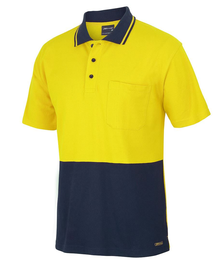 HI VIS S/S COTTON PIQUE TRAD POLO 6HVQS