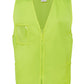 HI VIS ZIP SAFETY VEST 6HVSZ Hi Vis Comfort