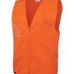 HI VIS ZIP SAFETY VEST 6HVSZ Hi Vis Comfort