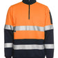 HI VIS (D+N) 1/2 ZIP FLEECY SWEAT 6HZFS