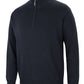MEN'S CORPORATE 1/2 ZIP JUMPER 6JHZ This stylish, zip, classic knitted jumper is perfect for the cooler days.