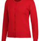 LADIES CORPORATE CREW NECK CARDIGAN 6L1CN A layer of warmth