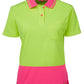 LADIES HI VIS S/S COMFORT POLO 6LHCP