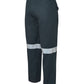 MERCERISED WORK TROUSER WITH REFLECTIVE TAPE 6MDNT