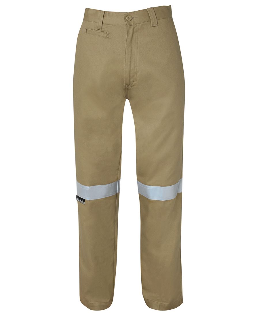 MERCERISED WORK TROUSER WITH REFLECTIVE TAPE 6MDNT