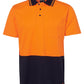 HI VIS NON CUFF S/S COTTON BACK 6NCCS Cotton back comfort