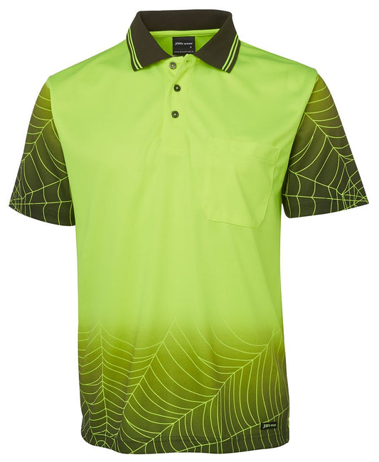 HI VIS S/S WEB POLO 6WPS Hi Vis Web